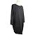 Dries Van Noten Charcoal Oversized Wool Cashmere Zip Coat Brown - view 2