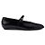 Prada Ballerina Mary Jane in pelle spazzolata Nero