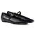 Prada Ballerina Mary Jane in pelle spazzolata Nero - vista 5