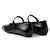 Prada Ballerina Mary Jane in pelle spazzolata Nero - vista 6