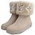 Louis Vuitton Botas de lana camel LV Castaño