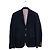 Thom Browne Baumwoll-Twill-Blazerjacke Blau
