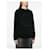 Moncler Sweatshirt mit gesticktem Logo Schwarz  - Ansicht 5