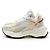 Louis Vuitton Sneakers Run Gray Marrone - vista 3