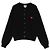 Kenzo Blumenbestickter Wollcardigan Schwarz - Ansicht 4