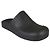 Bottega Veneta Intrecciato Pattern Rubber Clog Black - view 6