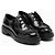 Prada Scarpe stringate in pelle spazzolata opaca - vista 5