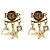 Dior Pendientes Revolución Oro Dorado