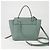 Céline Borsa a Spalla Nano Tote Verde - vista 5