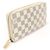 Louis Vuitton Zippy Geldbörse aus Damier Azur Canvas Weiß - Ansicht 2