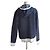 Louis Vuitton Exklusiver Monogramm Blumen Jacquard Hoodie Blau - Ansicht 3