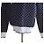 Louis Vuitton Exklusiver Monogramm Blumen Jacquard Hoodie Blau - Ansicht 5