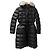 Moncler Abrigo largo acolchado Negro