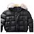 Moncler Abrigo largo acolchado Negro - vista 3