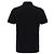 Fendi Metallic Piqué Poloshirt Schwarz - Ansicht 5