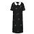 Tory Burch Pulloverkleid mit verziertem Kragen Schwarz - Ansicht 4