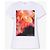 Alexander Mcqueen Explodiertes Blütenblatt T-Shirt Weiß - Ansicht 7