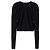 Maison Martin Margiela Wollstrickjacke mit V-Ausschnitt Schwarz - Ansicht 5