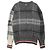 Thom Browne Check Pattern Wool Mohair Men's Knit - view 4