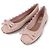 Valentino Scarpe basse Rockstud Rosa - vista 3