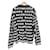 Balenciaga Langarm-Pullover mit Logo Schwarz  - Ansicht 3