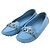 Louis Vuitton Mocassino Blue Silver