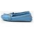 Louis Vuitton Mocassino Blue Silver - vista 3