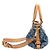 Louis Vuitton Bolso de Hombro Neo Cabby de Denim Monogramado Azul - vista 2
