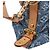 Louis Vuitton Bolso de Hombro Neo Cabby de Denim Monogramado Azul - vista 6