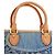 Louis Vuitton Bolso de Hombro Neo Cabby de Denim Monogramado Azul - vista 9