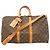 Borsa Boston Keepall Bandoulière 45 Monogramma Louis Vuitton Marrone