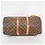 Borsa Boston Keepall Bandoulière 45 Monogramma Louis Vuitton Marrone - vista 3