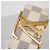Cintura Centurion Damier Azur Louis Vuitton Bianco - vista 7