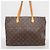 Borsa Tote Wilshire MM Monogram Louis Vuitton Marrone - vista 18
