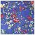 Bufanda de seda Hermès Blue Pierres D'Orient Et D'Occident 90 Azul - vista 5