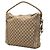 Borsa a spalla Bella grande in tela GG marrone di Gucci Beige - vista 2