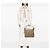 Borsa a spalla Bella grande in tela GG marrone di Gucci Beige - vista 7