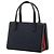 LOEWE Borsa a mano postal London in pelle blu piccola Blu navy - vista 2