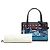 LOEWE Borsa a mano postal London in pelle blu piccola Blu navy - vista 8