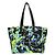 Tote Borsa a Spalla Prada Tessuto 2VG019 Nero Verde chiaro
