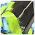 Tote Borsa a Spalla Prada Tessuto 2VG019 Nero Verde chiaro - vista 4