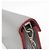 Bolsa de couro feminina Miu Miu MADRAS LOVE 5DH044 Prata Vermelho - vista 8