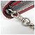 Bolsa de couro feminina Miu Miu MADRAS LOVE 5DH044 Prata Vermelho - vista 9