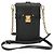 Borsa a Spalla Verticale Epi Trunk di Louis Vuitton Nero