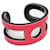 Hermès Hermes Variation Lacquer and Wood Bangle Brown Pink  - view 1