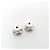 Pendientes de cuero y metal Medor Gaine GM de Hermès Castaño  - vista 13