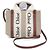 Bolso de Hombro Chloé Woody Mini Beige Claro