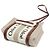 Bolso de Hombro Chloé Woody Mini Beige Claro - vista 2
