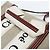Bolso de Hombro Chloé Woody Mini Beige Claro - vista 5