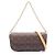 Borsa Louis Vuitton Ivy League Wallet on Chain Marrone